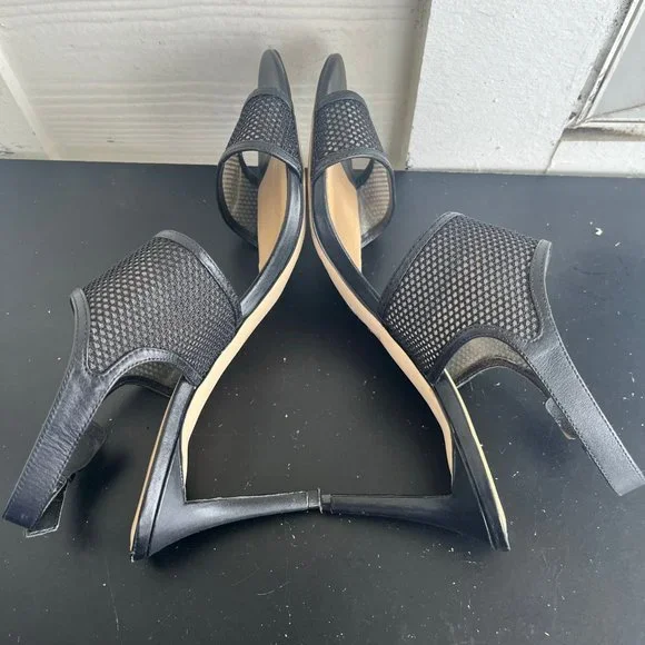 Michael Kors Women's Leilah Mesh Ankle Strap Heels Size 10 - Picture 10 of 13